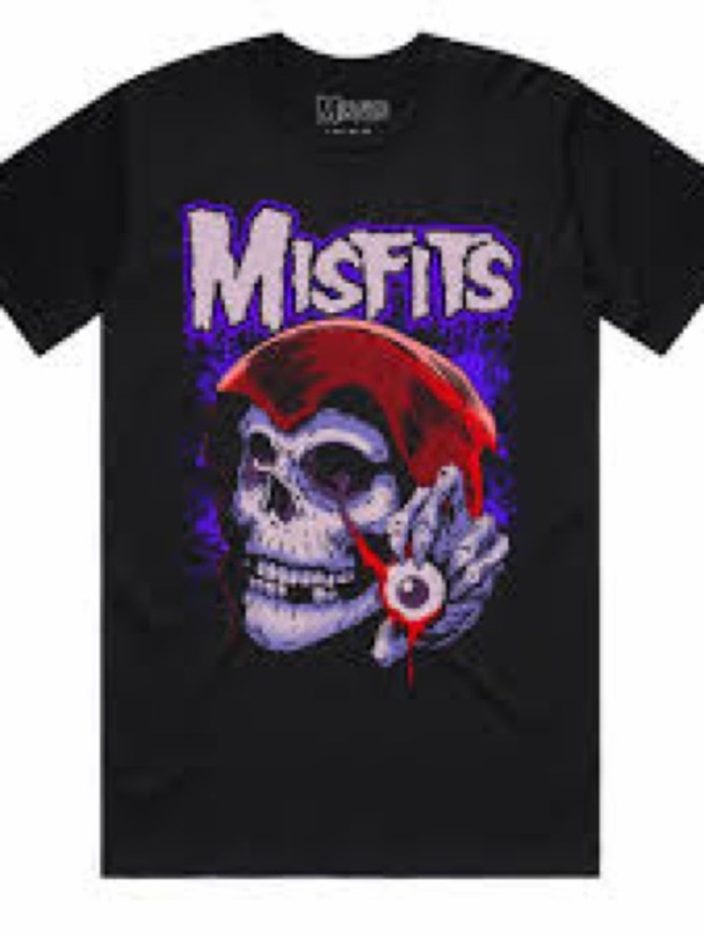 Misfits "Evil Eye Fiend" Burnout T-Shirt Size Large New
